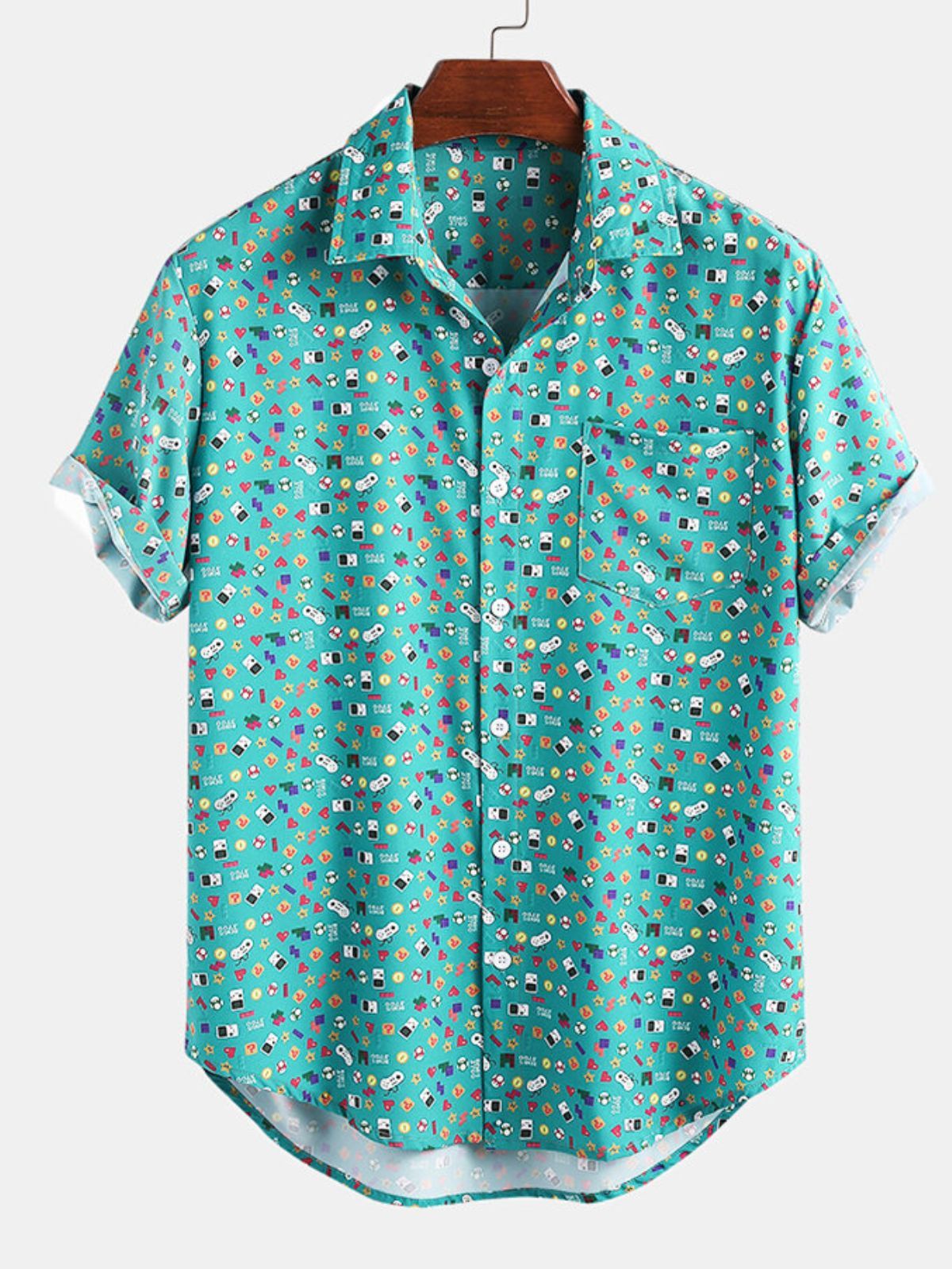 Floral Blue Unique Design Unisex Hawaii Shirt For Men And Women Ha56654