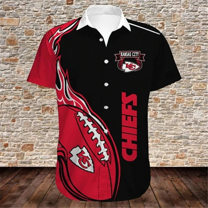 Men’S Kansas City Chiefs Button Down Shirt