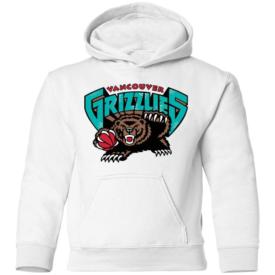 AGR Vancouver Grizzlies Logo Toddler Pullover Hoodie