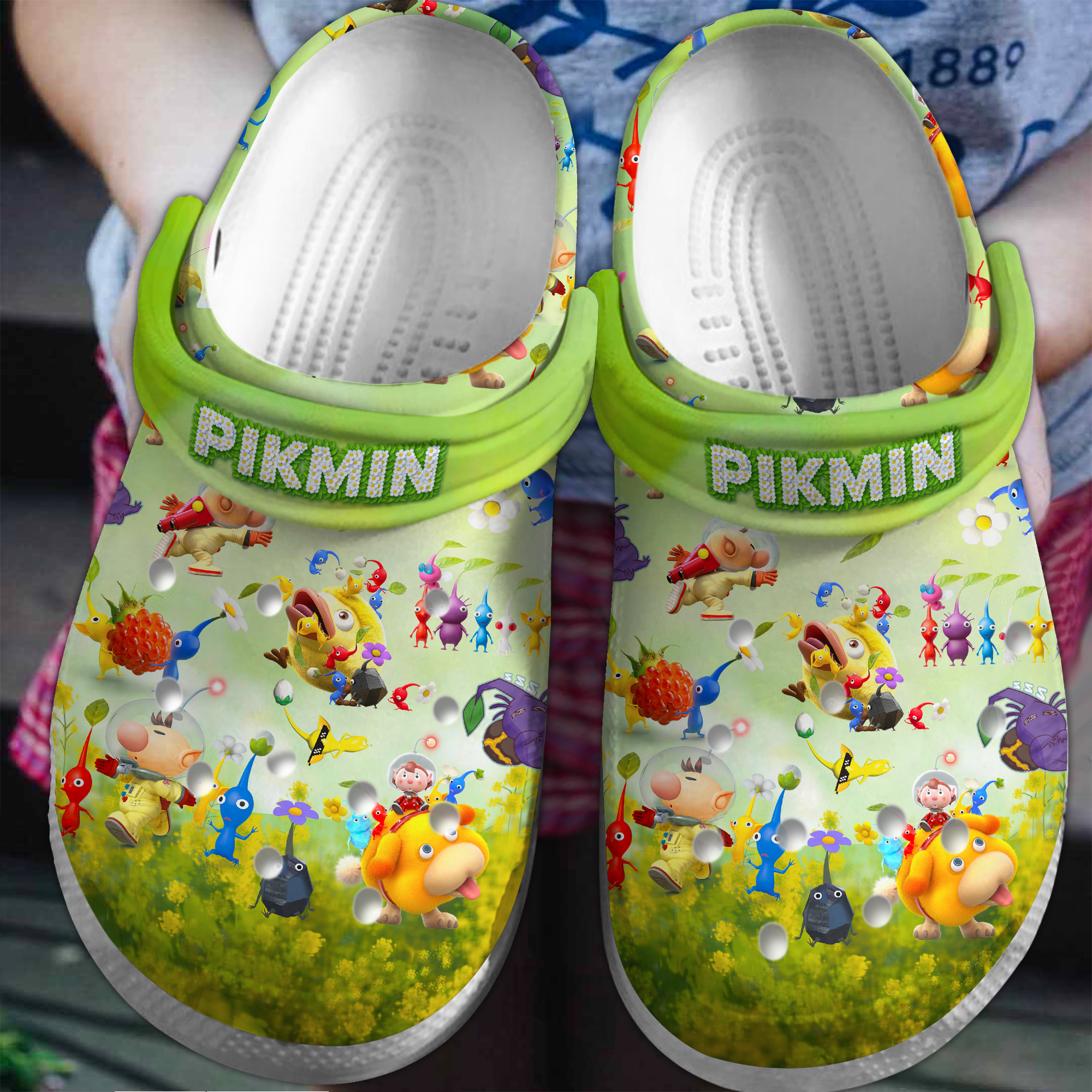 Pikmin Movie Crocss Clogs For Men Women And Kid Bm1411-1164