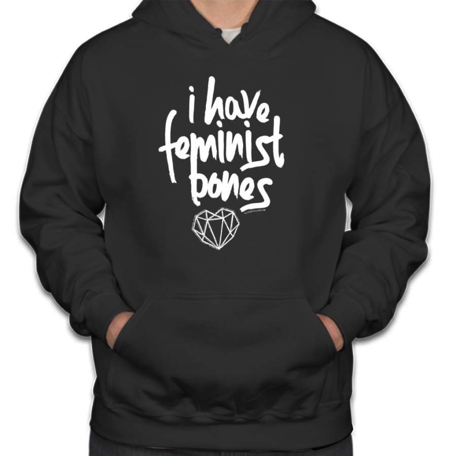 “I Have Feminist Bones” -Gillian Anderson Hoodie