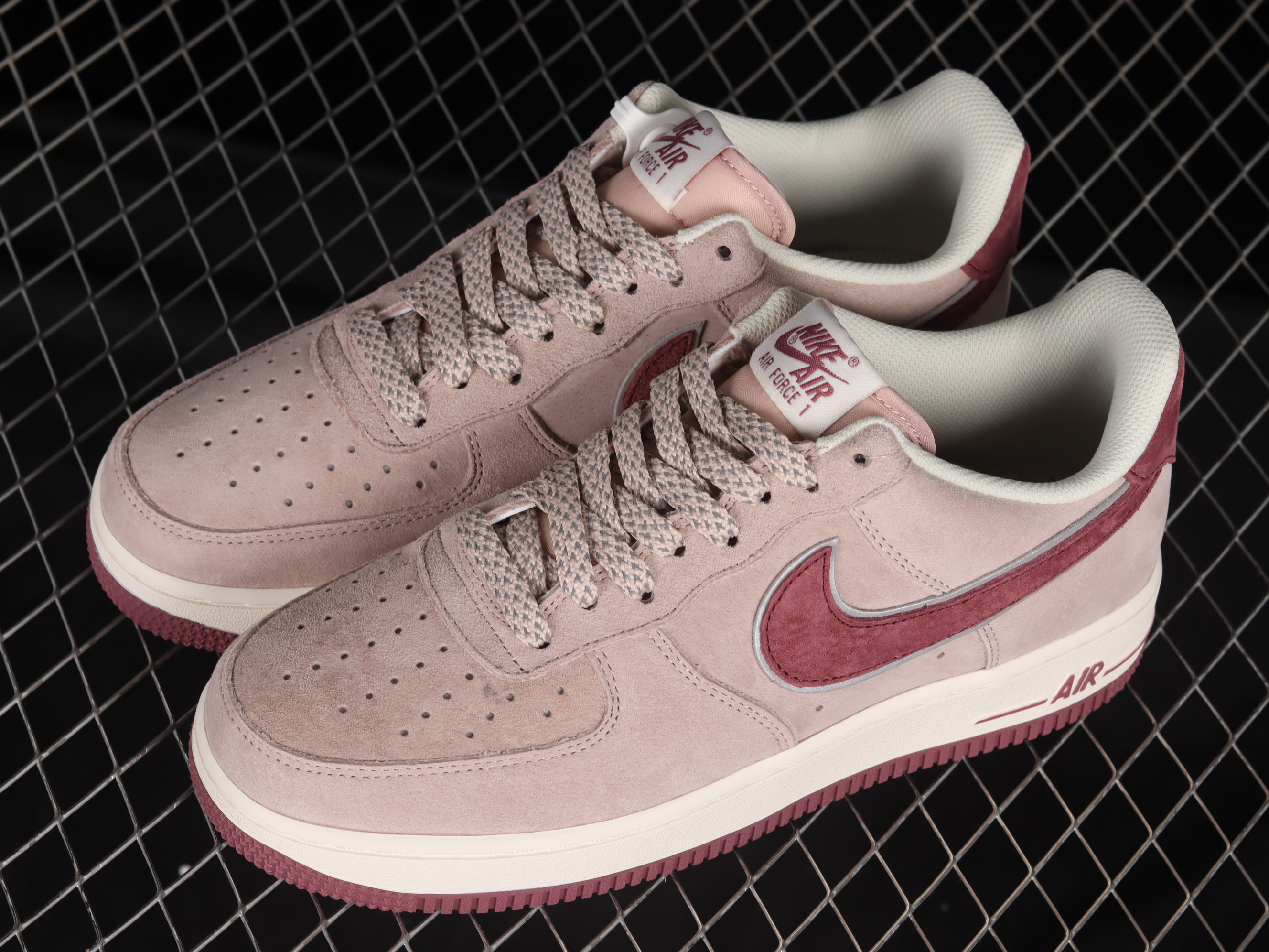 Otomo Katsuhiro x Nike Dunk Low Steamboy OST Pink Wine Red White Shoes Sneakers, Women SNK391226386