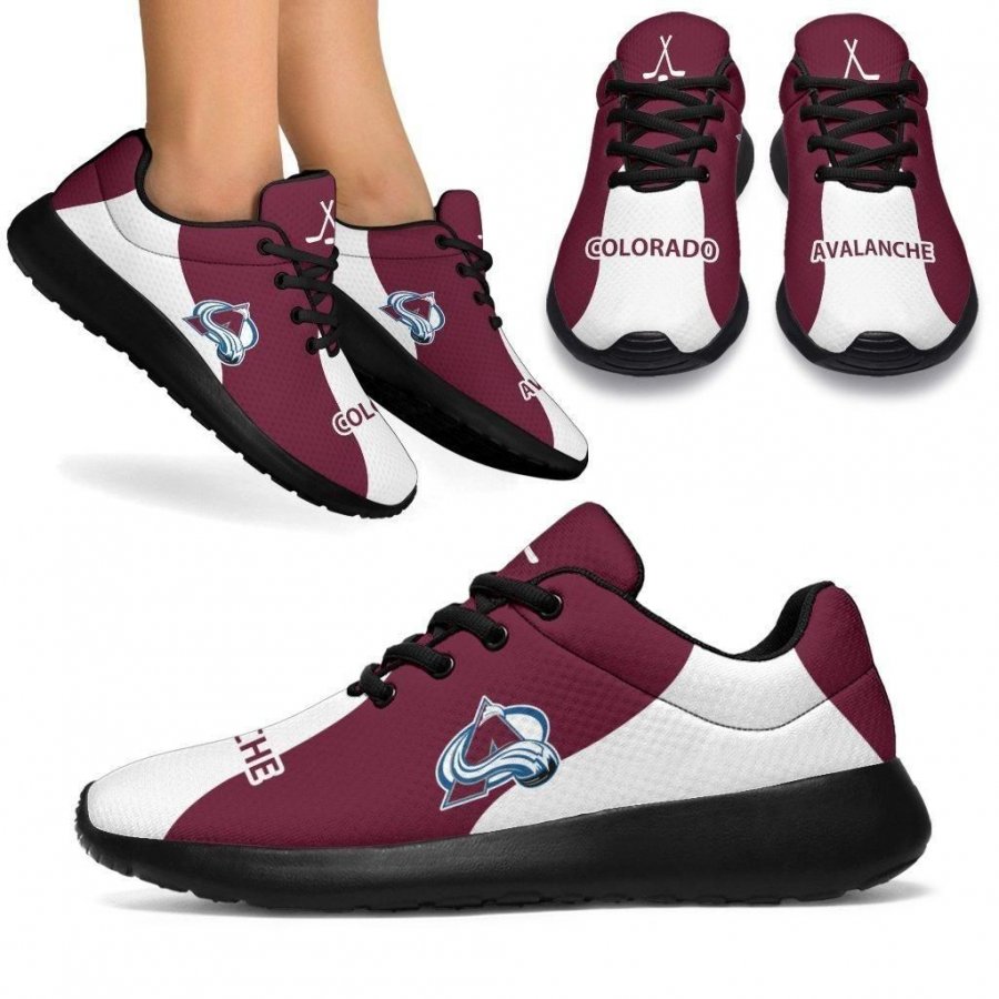 Special Sporty Sneakers Edition Colorado Avalanche Shoes #987