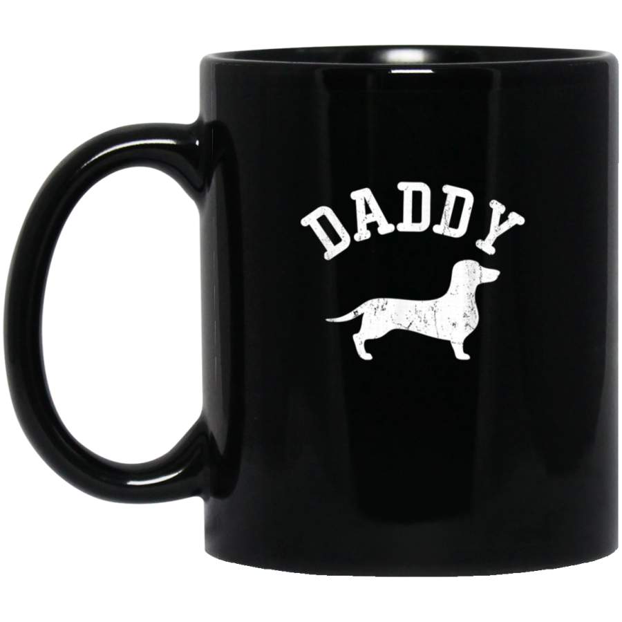 Daddy Dachshund vintage gift ideas for Dad Mug