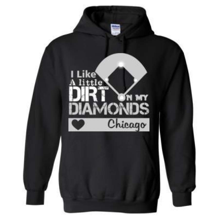 AGR Chicago White Sox I Like A Little Dirt On My Diamonds – Heavy Blend™ Hooded Sweatshirt