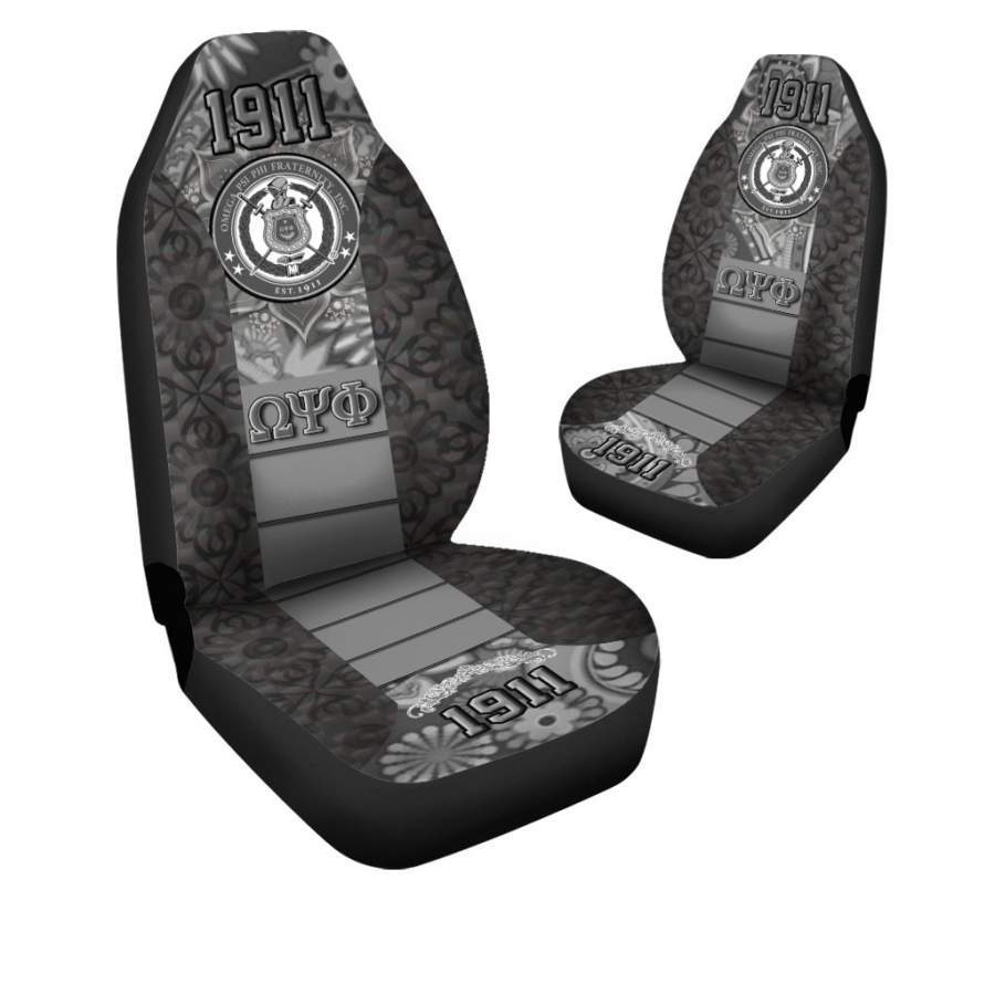 Omega Psi Phi Car Seat Covers 10062020