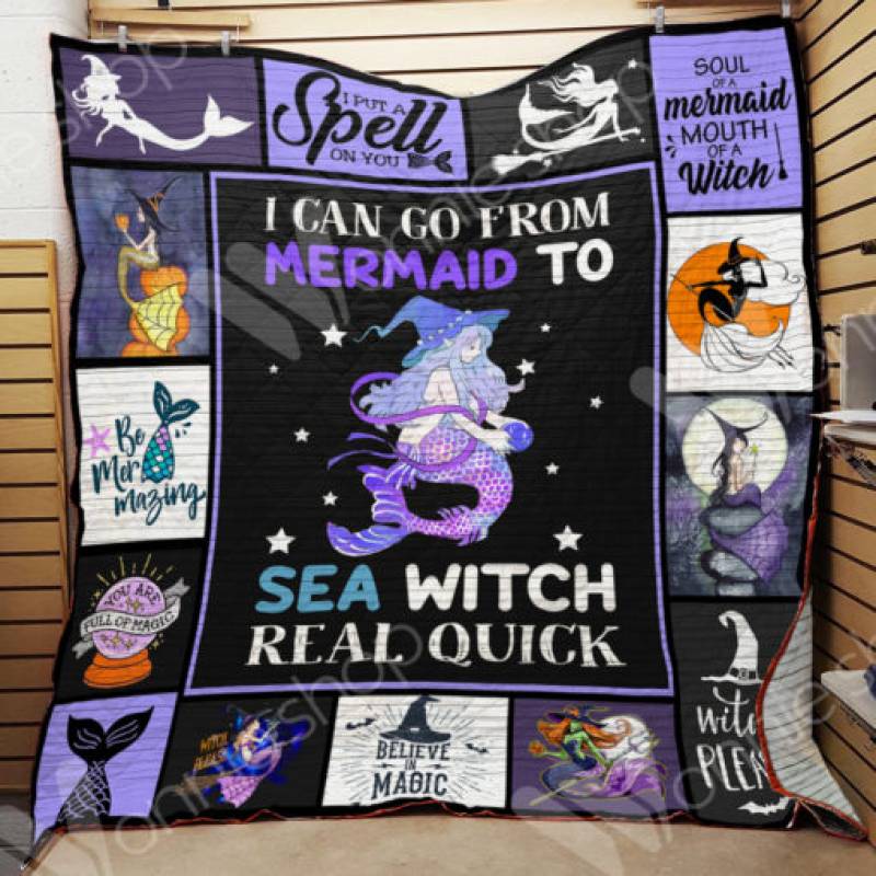 Mermaid Witch Blanket SEP2302 95O34