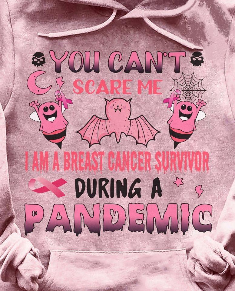 You Can’t Scare Me I Am A Breast Cancer Survivor During A Pandemic Standard Hoodie