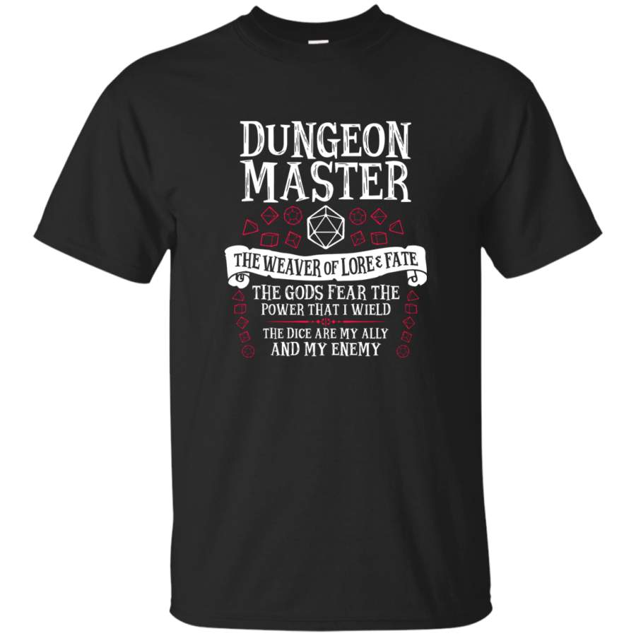 AGR Dungeon Master, The Weaver of Lore Mens Cotton T-Shirt