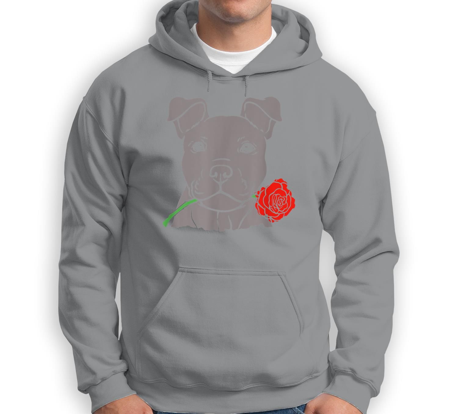 Puppy Love Cute Rescue Puppy Valentine’s Day Girlfriend Gift Sweatshirt & Hoodie