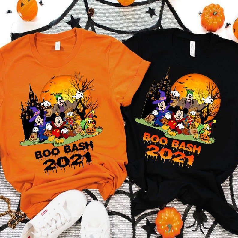 Boo Bash Disney Halloween Shirt, Disney Halloween, Mickey Not So Scary Halloween, Disney Trick Or Treat Disney x Stylishphere