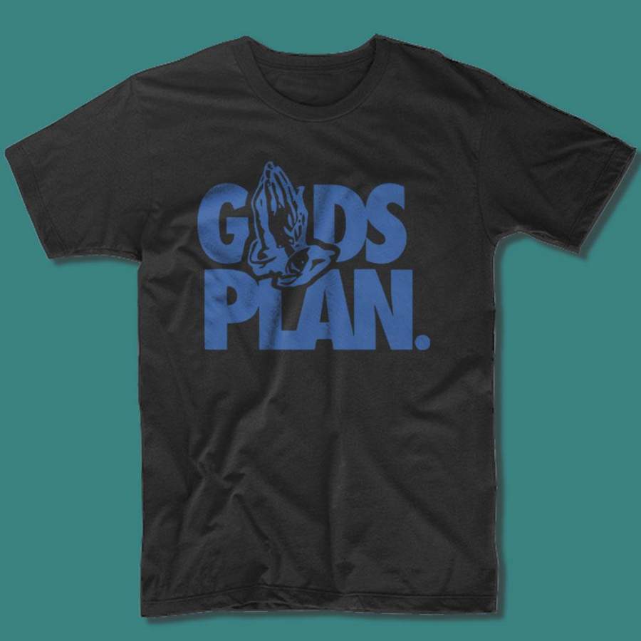 Royal Gods Plan Drake Black Sneaker T-Shirt