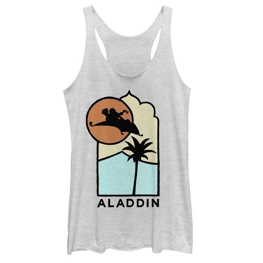 Aladdin Women’s Block Carpet Ride  Racerback Tank