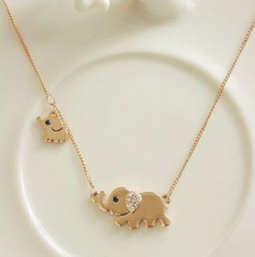 Charming Elephant Necklace