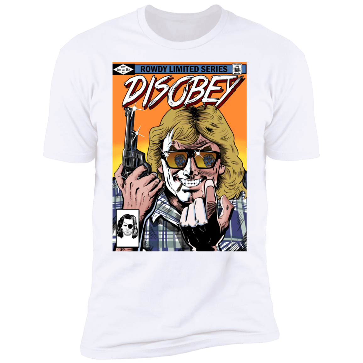 Disobey Rowdy Mens Premium T-Shirt