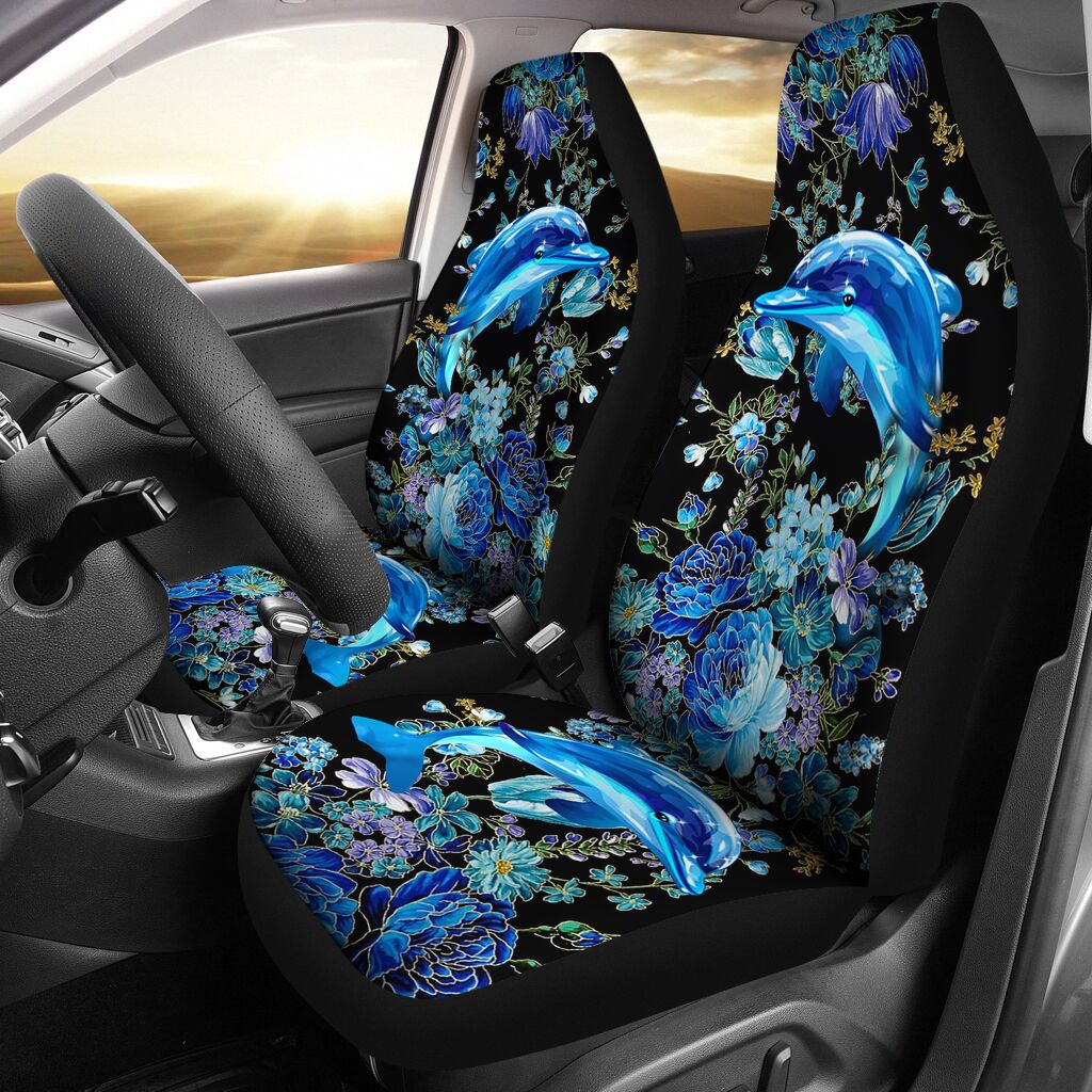 Love Dolphins Dolphin Seat Covers 0622