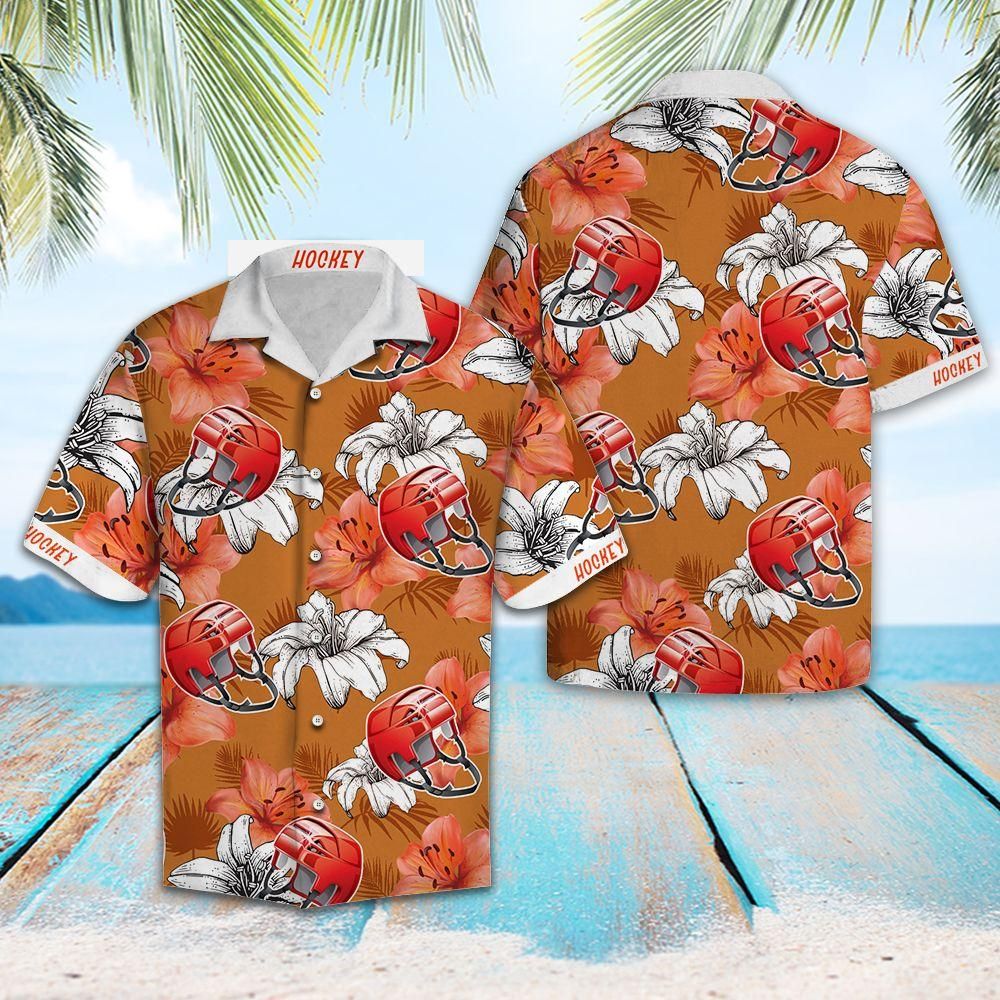 Hockey Lover Aloha Hawaii Shirt Colorful Short Sleeve Summer Beach Casual For Men And Women Ha32634