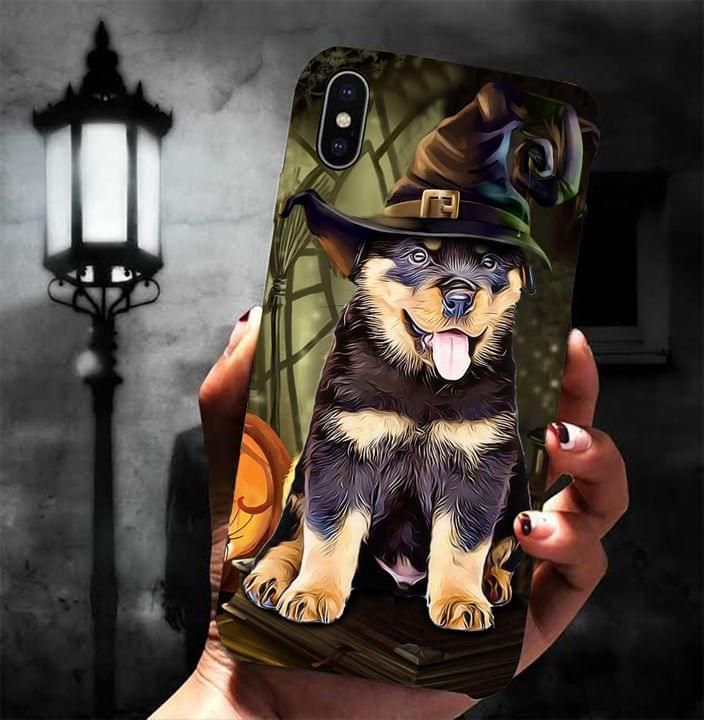 Puppy Witch Phone Case