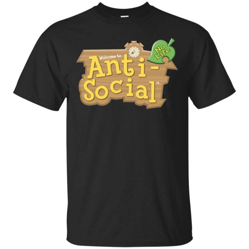 Animal Crossing – Anti Social  No Life T Shirt & Hoodie