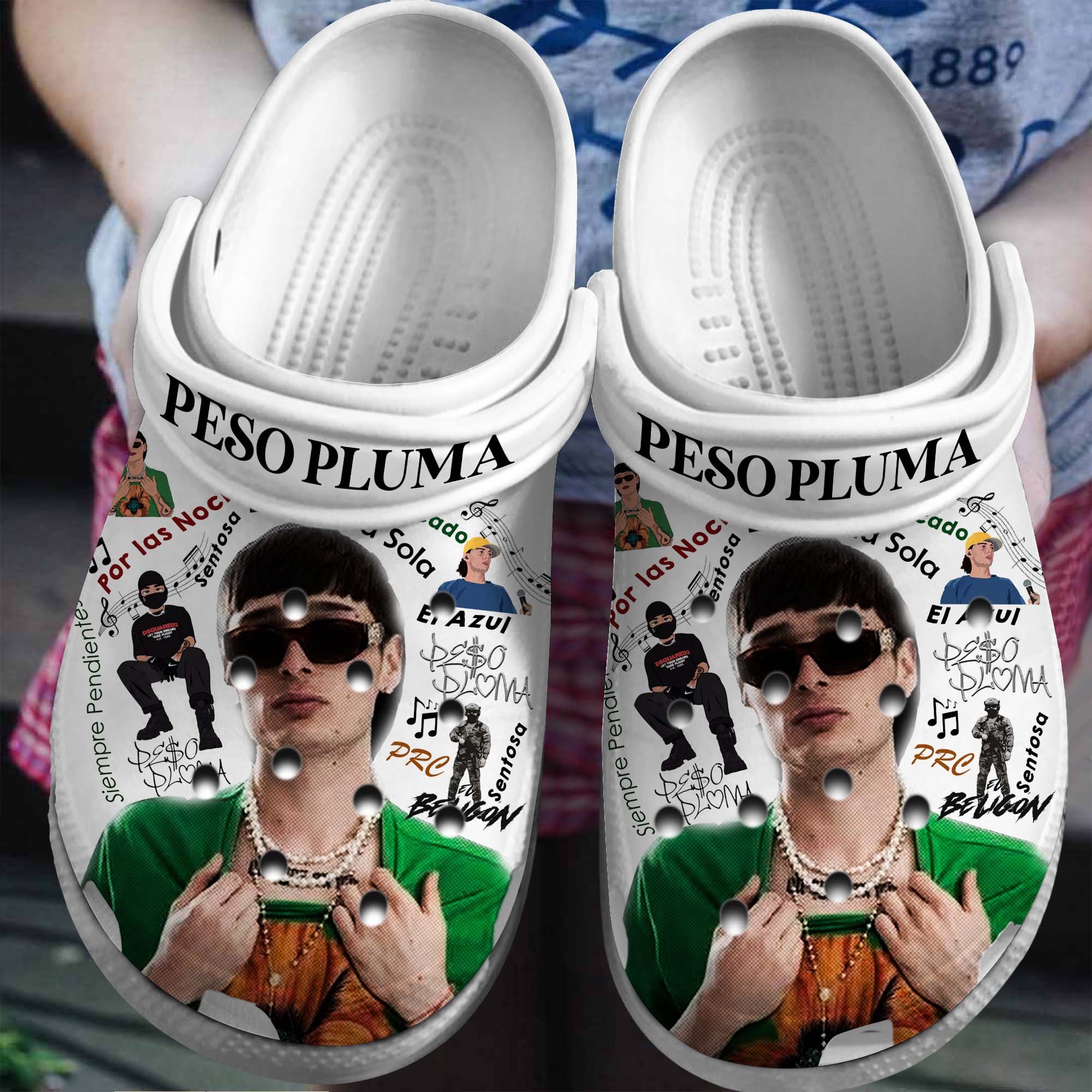 Peso Pluma Singer Music Crocss Clogs For Men Women And Kid Yq6Ffzln