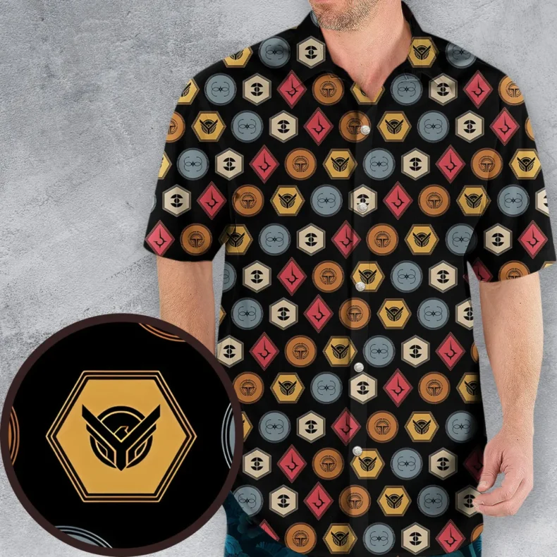 Archduke Duke Count Viscount Baron Dune House Emblems Hawaiian Shirt