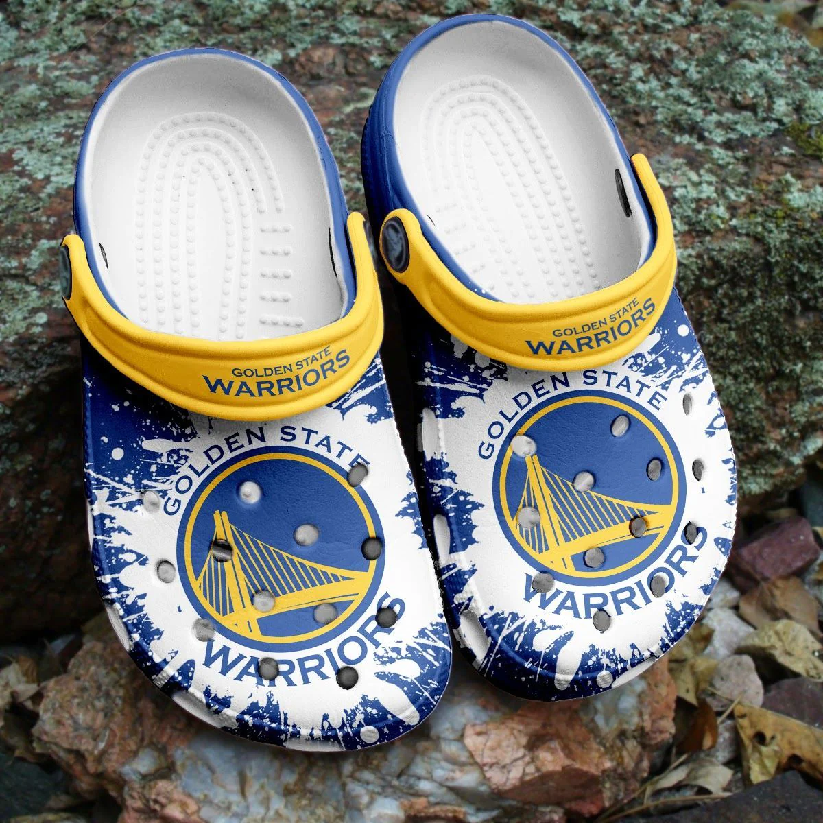 Golden State Warriors Basketball Club Crocband Comfortable Crocss Clogs Shoes For Men Women