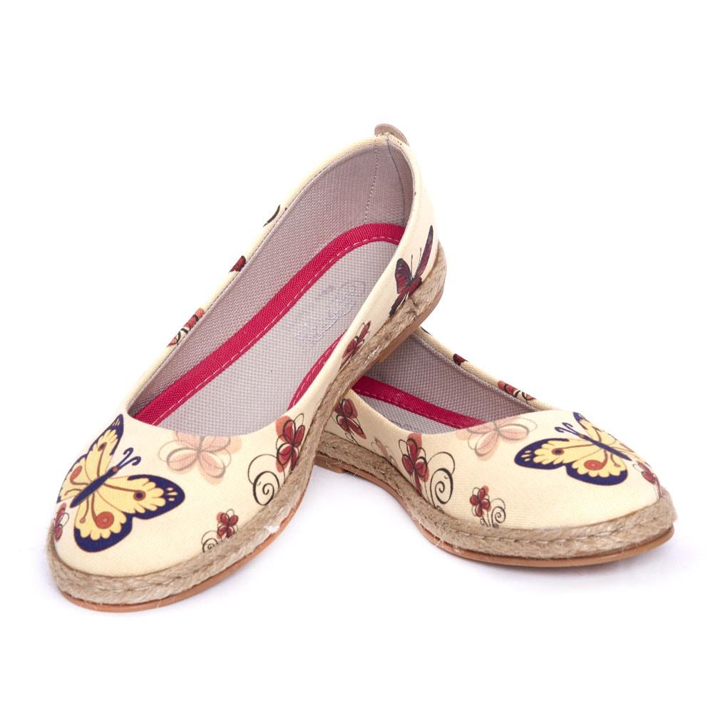 Butterfly Ballerinas Shoes Fbr1208