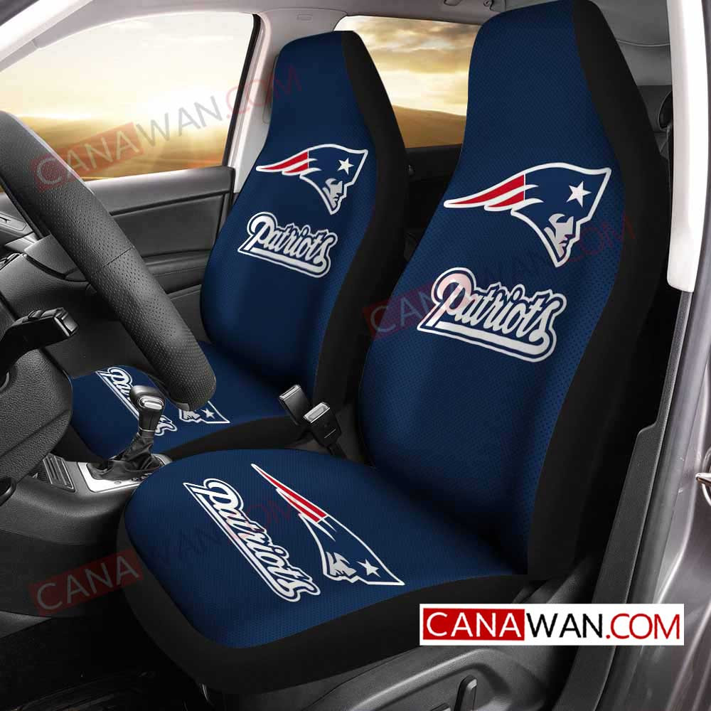 New England Patriots Style135 3D Customized Personalized Car Seat Cover