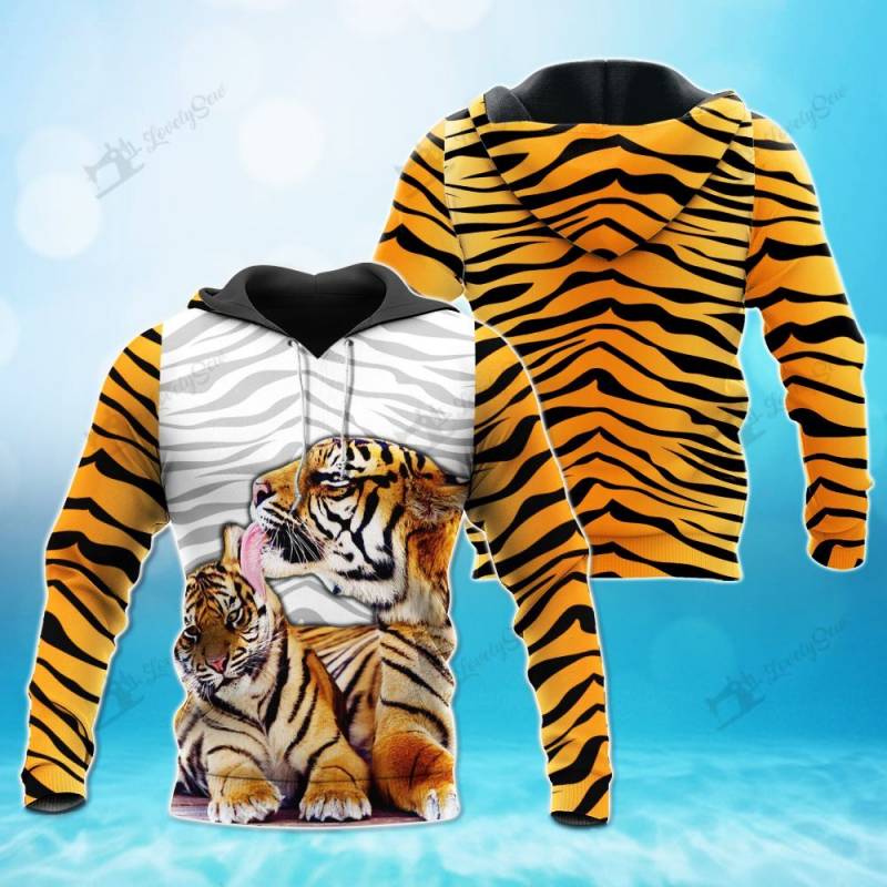 BIT0307 Tiger Patterns 3D HOODIE