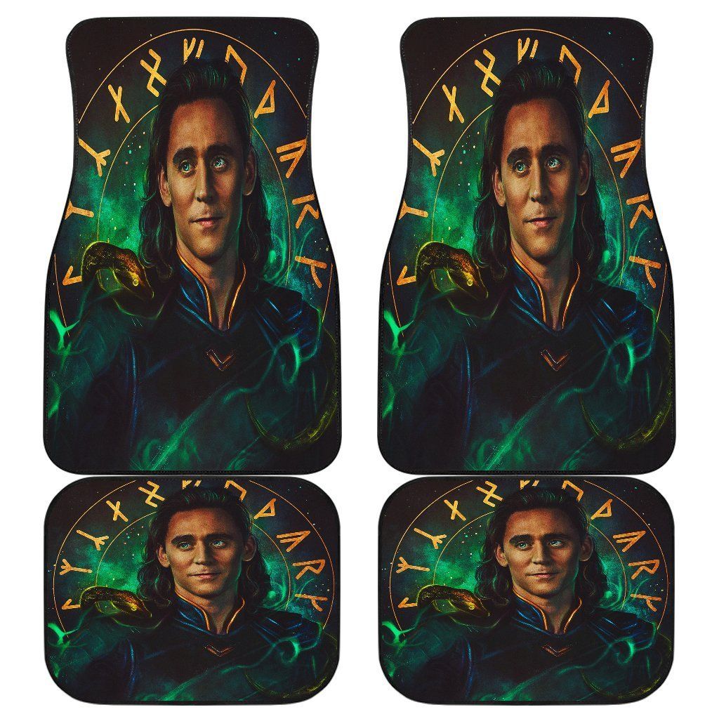 Thor Loki 2019 Car Mats Personalized Car Seat Floor Mat Custom Print V10034