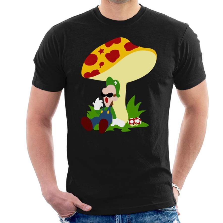 Super Mario Luigi Relaxing Time Men’s T-Shirt