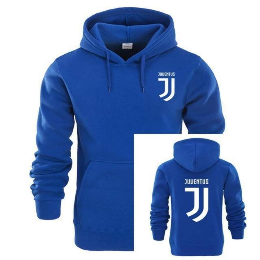 RUMEIAI Juventus Print Hoodies Men 2017 Autumn Winter Men Women Fleece Long Sleeve Sportswear pullover Hooded Sweatshirt