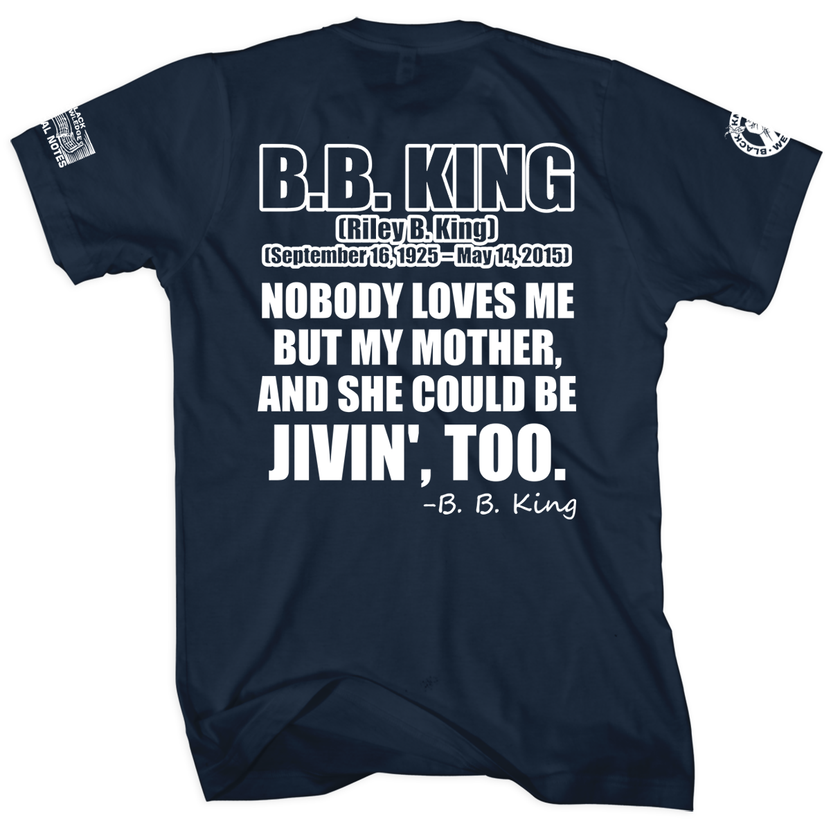 bb king t shirt