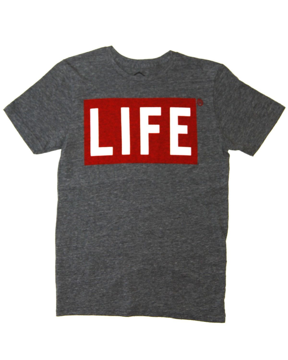 The Life Magazine Flagship Logo A True Classic And We Decided To Make A Gray Shirt