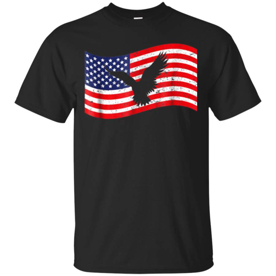 AGR 4th July T-shirt American Flag Eagle