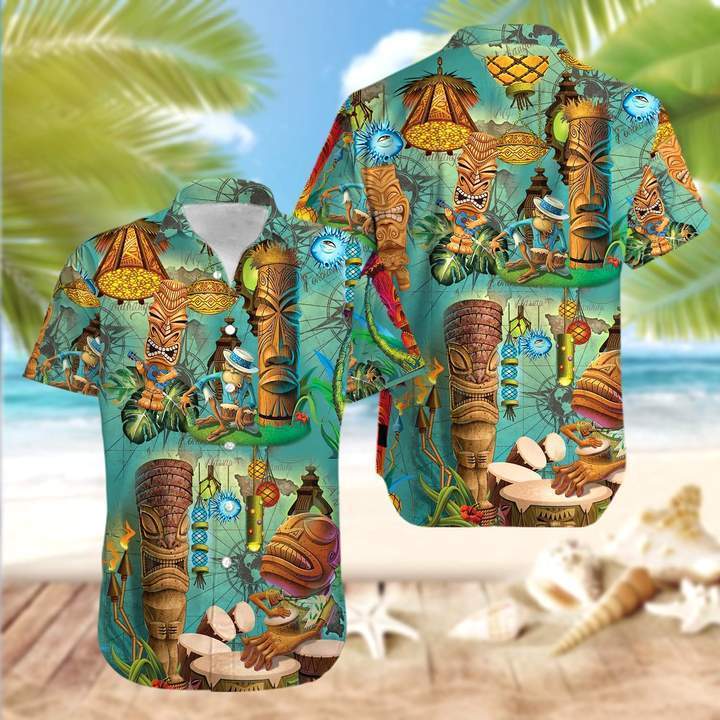 The Tiki Bar Is Open Hawaiian Shirt Pre10141