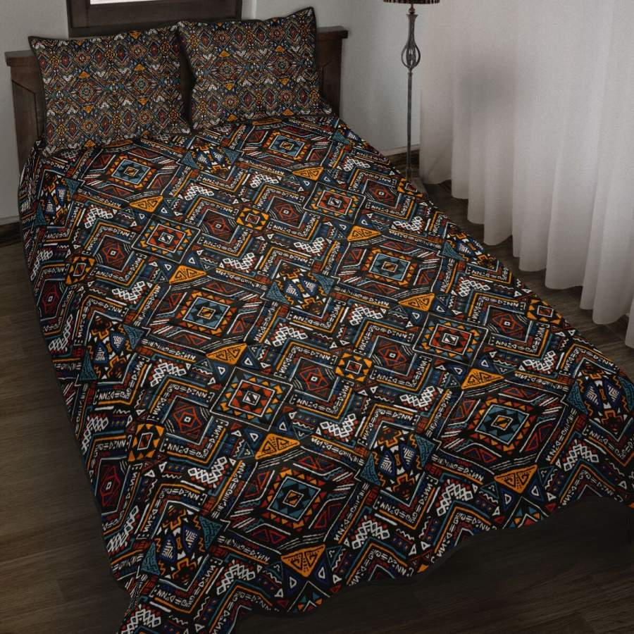 African Pattern Quilt Bedding Set MH230620S-ML