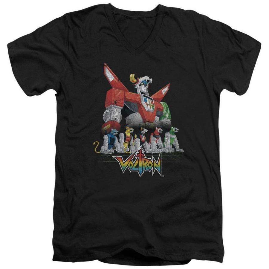 Voltron Lions Men’s V-Neck T-Shirt