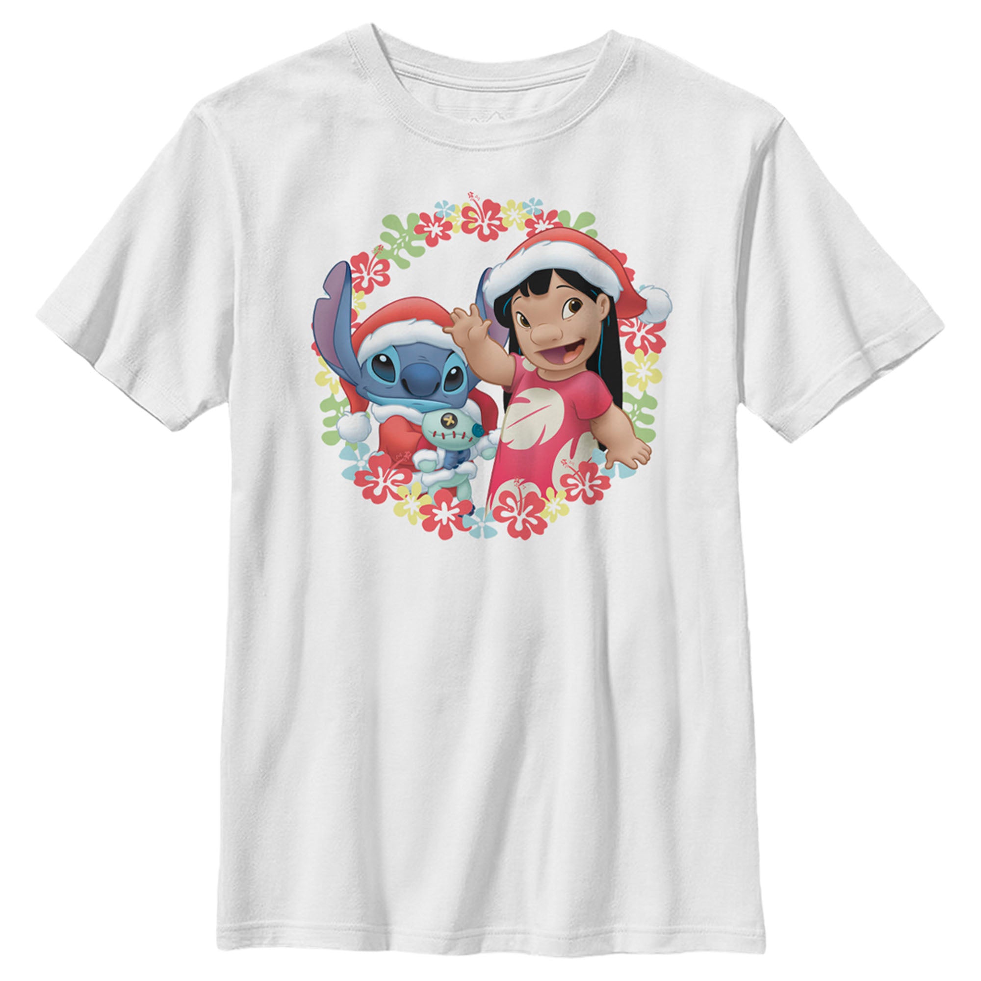 Boy’S Lilo & Stitch Christmas Greetings T-Shirt