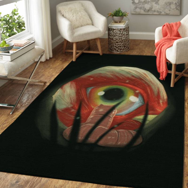 The chicken and the worm – Animals Area Rug Carpet