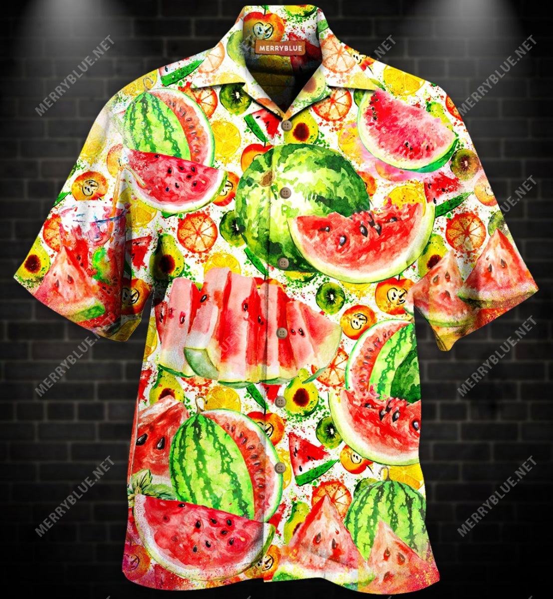 Summer Time Watermelon Unisex Hawaii Shirt Ha50630