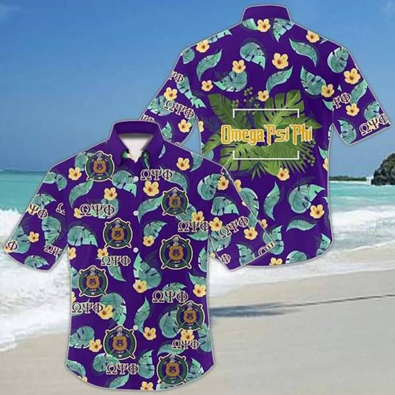 Gift For Husband Him Omega Psi Phi Hawaii Shirt Ha1469