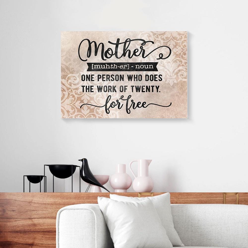 Canvas Artwork Mother Definition Pattern Wall Art Canvas Wall Art Home Decoration