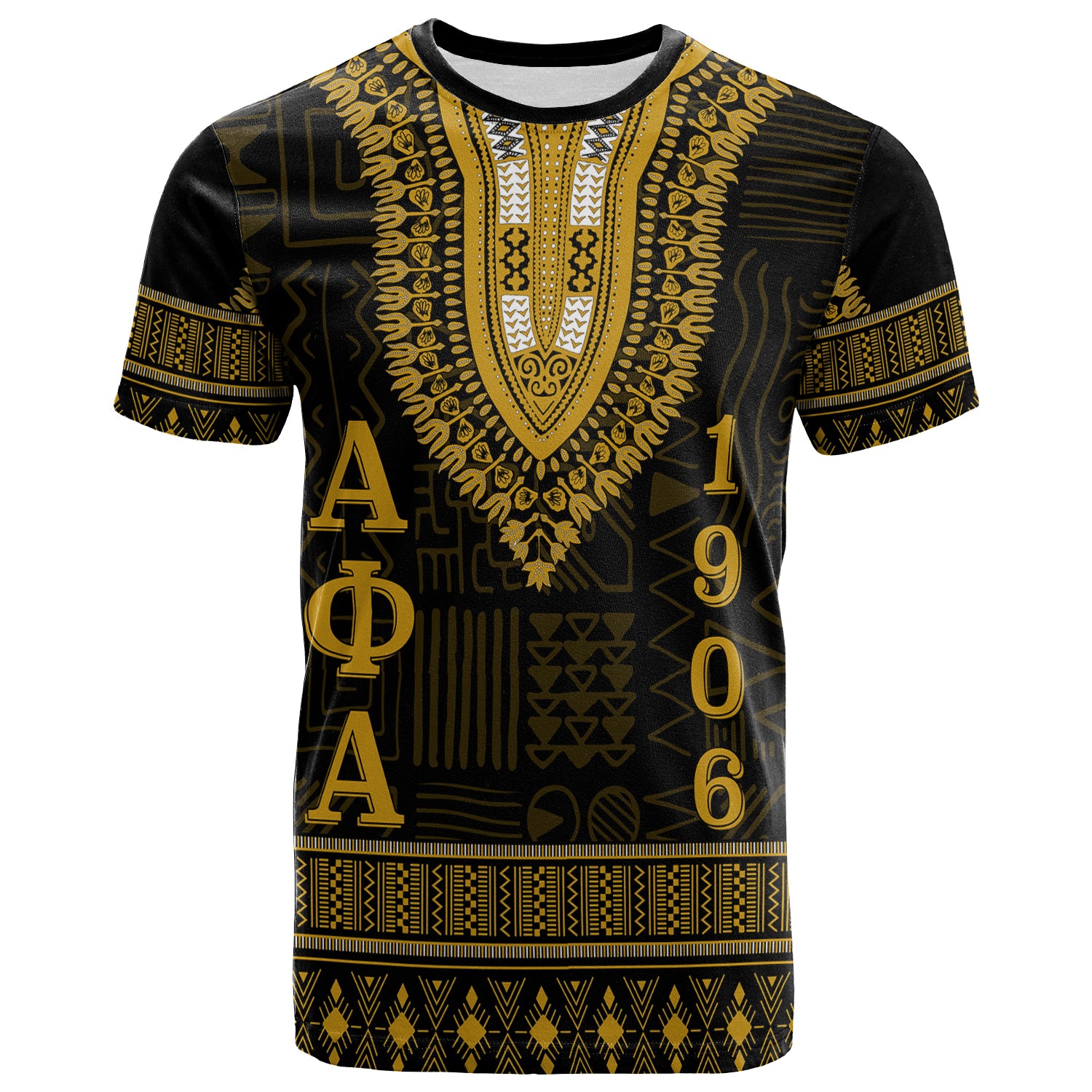 (Custom Personalised) Alpha Phi Alpha T Shirt Dashiki Design Lt7