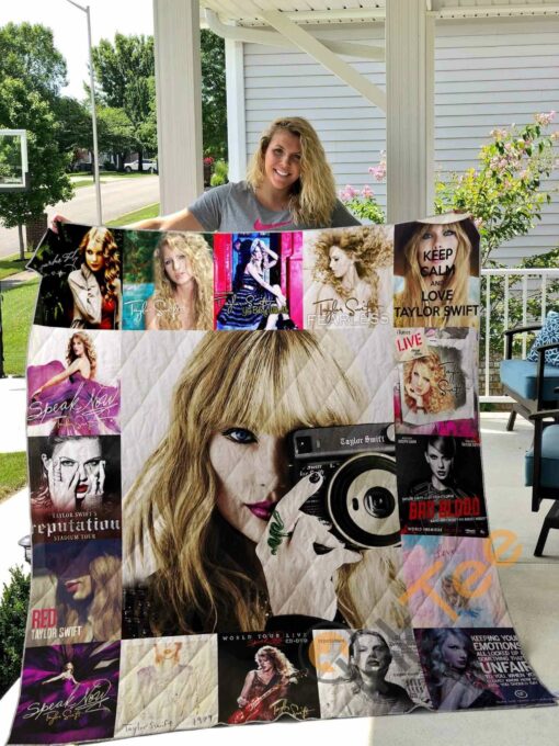 Taylor Swift Quilt Blanket Nt