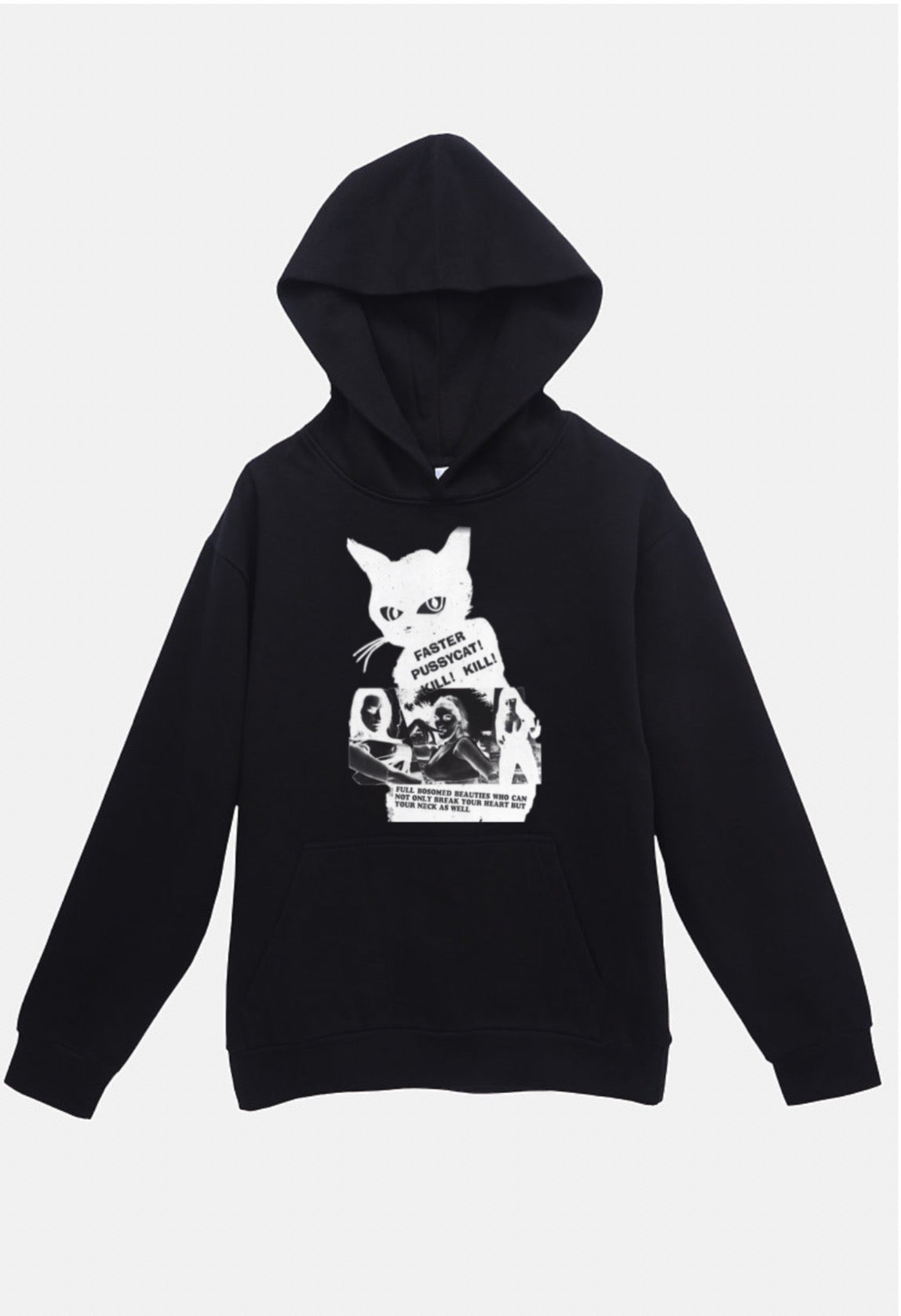 Pussycat Kill Hoodie – Black