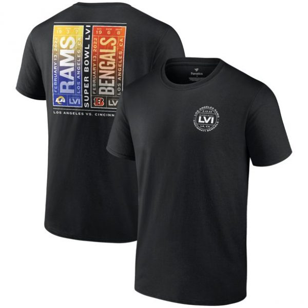 Cincinnati Bengals Vs. Los Angeles Rams Super Bowl Lvi Matchup Tickets Please T-Shirt