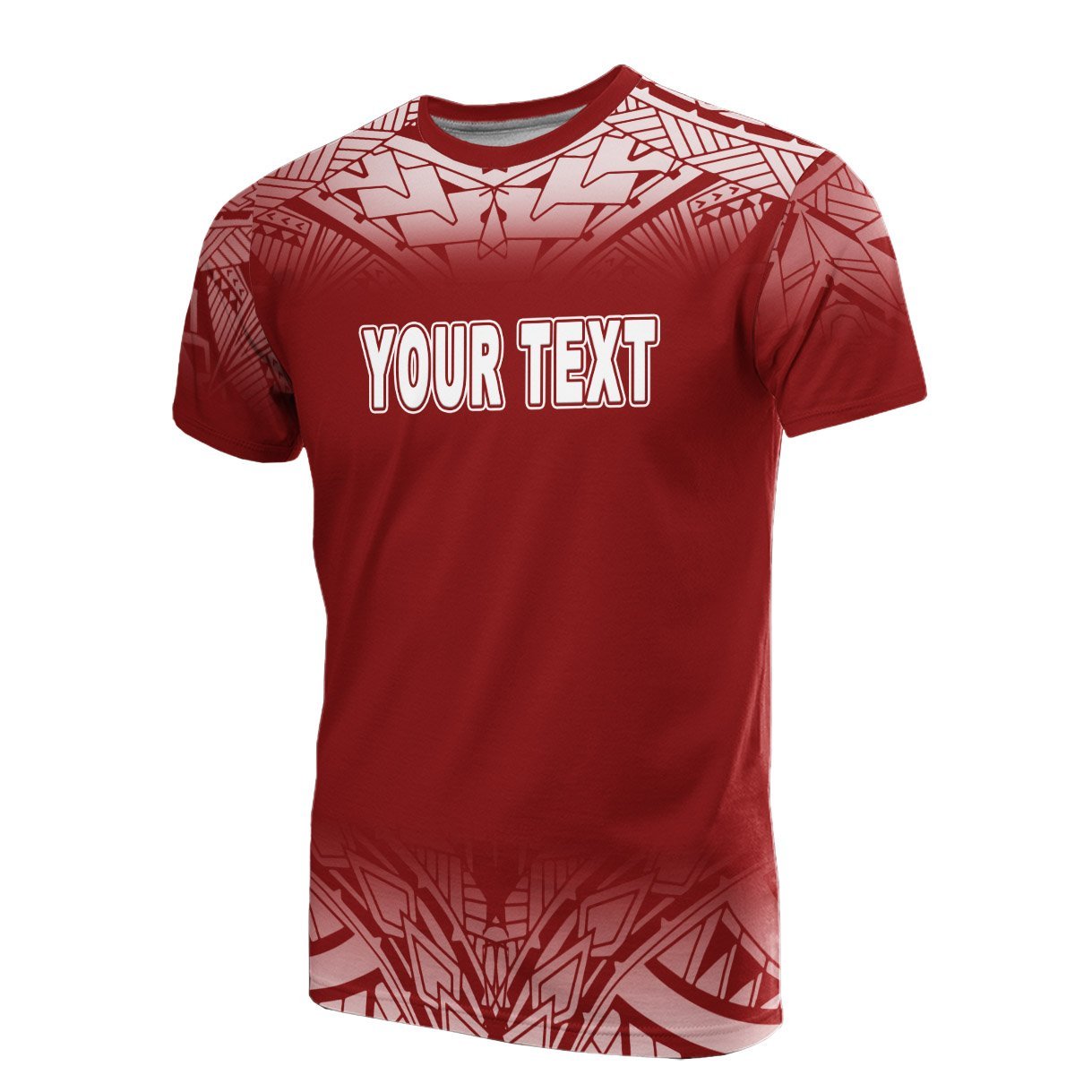 Chuuk Custom Personalized T-Shirt – Fog Red – BN09