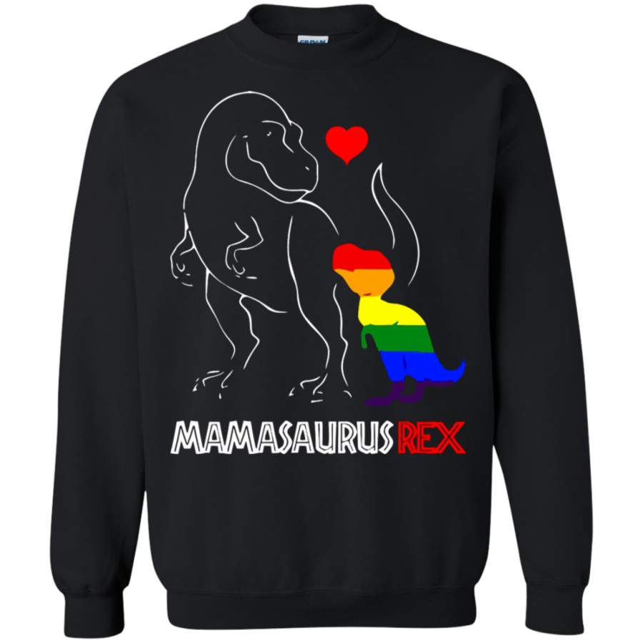 AGR Mamasaurus Rex Mother And Child T-Rex Dinosaur Sweatshirt