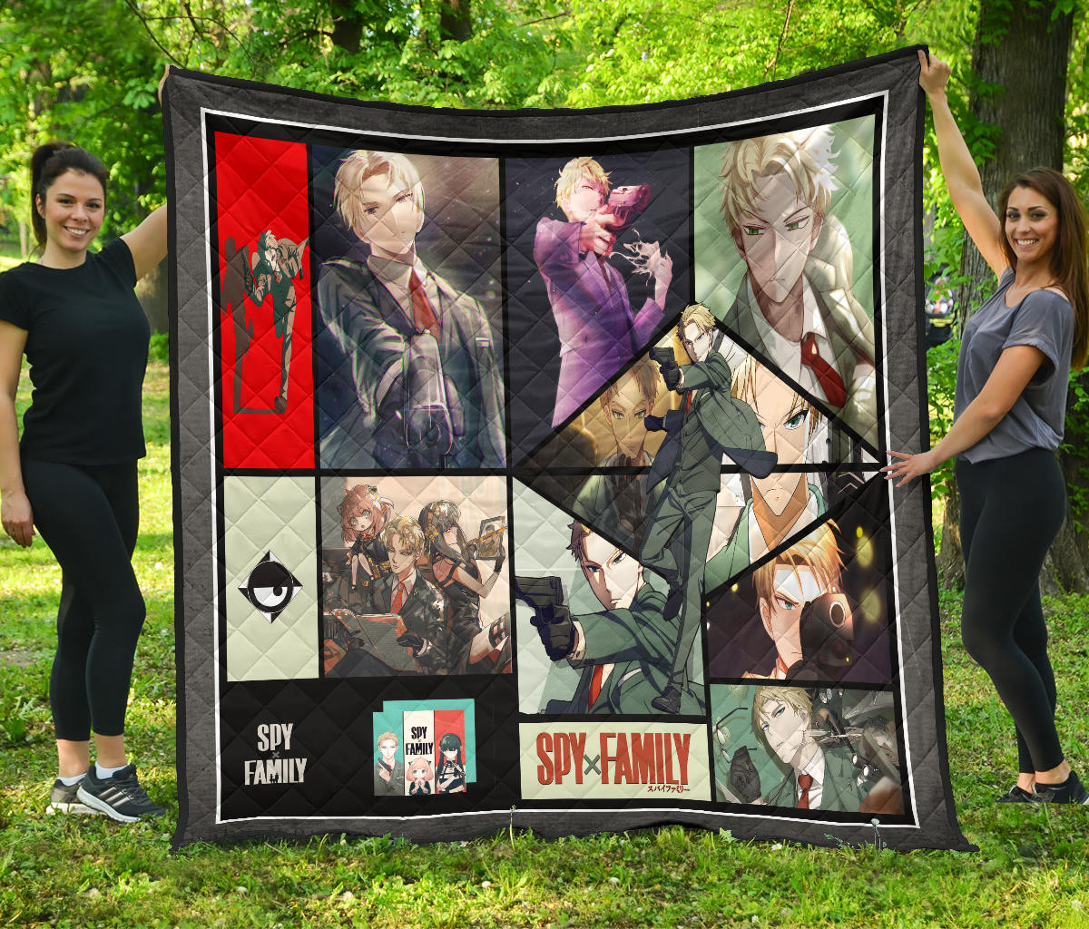 Loid Forger Spy X Family Premium Quilt Blanket Anime Home Decor Custom For Fans Na042802